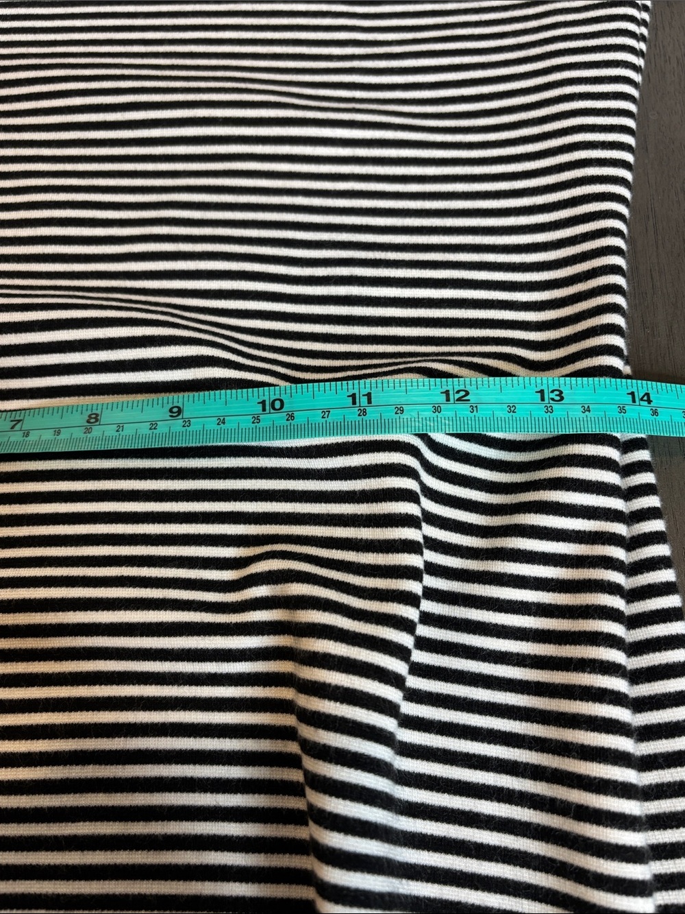 🖤 French Connection Black White Striped Stretch Dress Women’s Size 4 Mini 🖤 - Picture 9 of 13